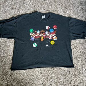 Cropped Budweiser tee